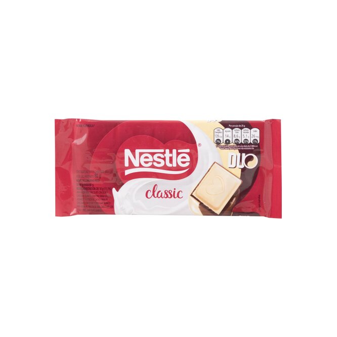 Chocolate blanco classic tableta Nestlé 80 gramos