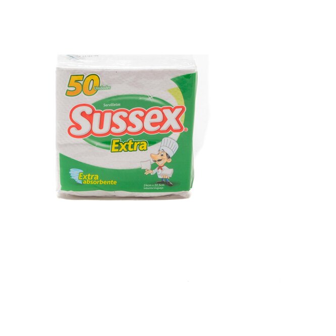 SERVILLETA EXTRA 50X24CM SUSSEX