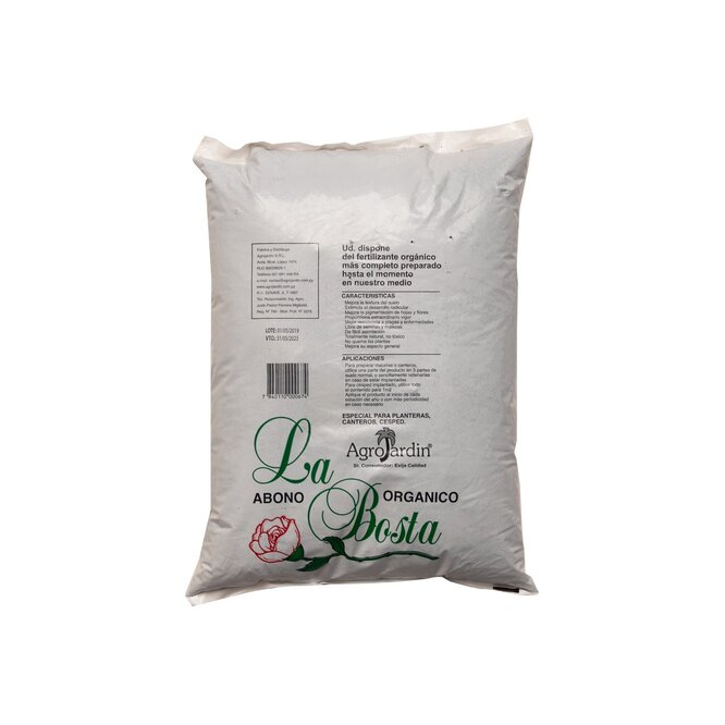 Abono orgánico La Bosta Agrojardin 2,5 kilos