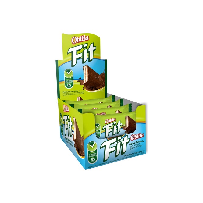 Galletita Bañada en Limón Fit Oblita 16 gramos