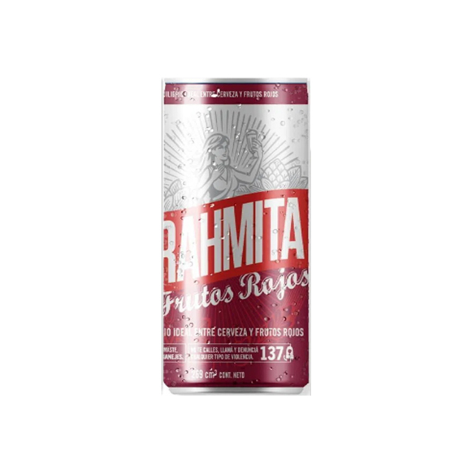 CERVEZA BRAHMA FRUTOS ROJOS 269ML LATA