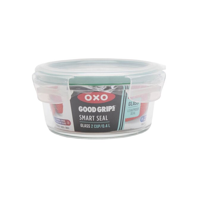 POTE DE VIDRIO REDONDO OXO 400 ML