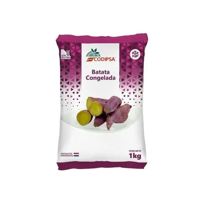 Batata congelada paquete Codipsa 1 kg