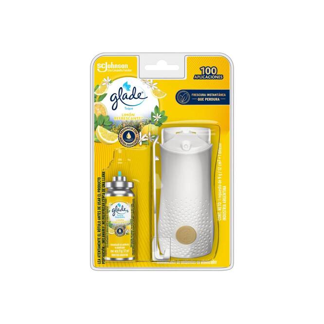 Aromatizador limón más 1 Difusor Glade