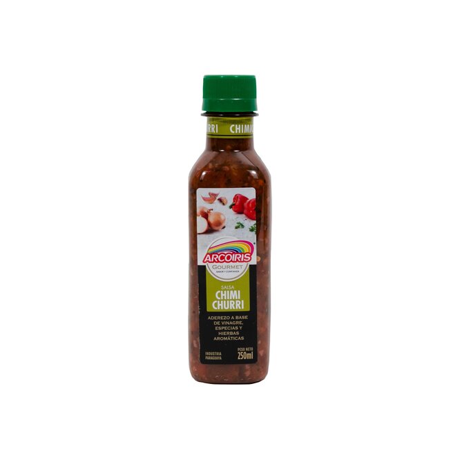 Salsa chimichurri frasco Arcoíris 250 ml