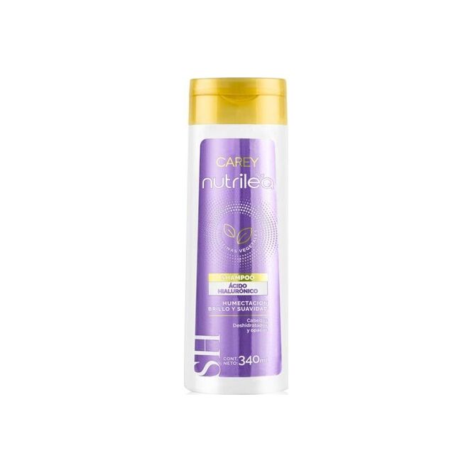 Shampoo ácido hialurónico botella Nutrilea 340 ml