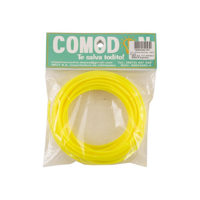 Hilo para desmalezadora 3mm Comodín 10 metros