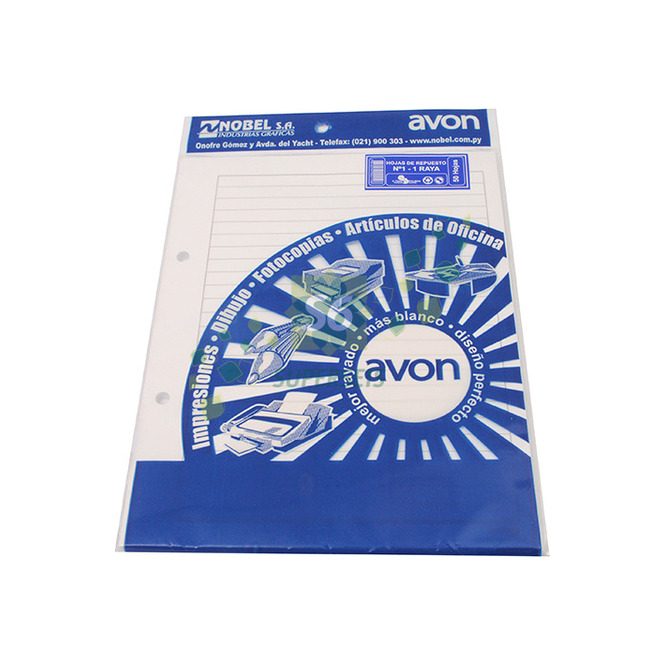 HOJAS DE REPUESTO N1 ANILLO 1R