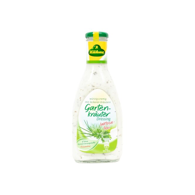 Aderezo hierbas del jardín en frasco Kühne 500 ml