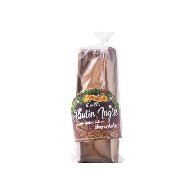 BUDIN INGLES D/CHOCOLATE EL GERMANO 300G