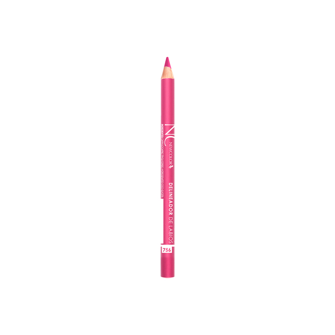 Delineador de labios rosa 756 New Color