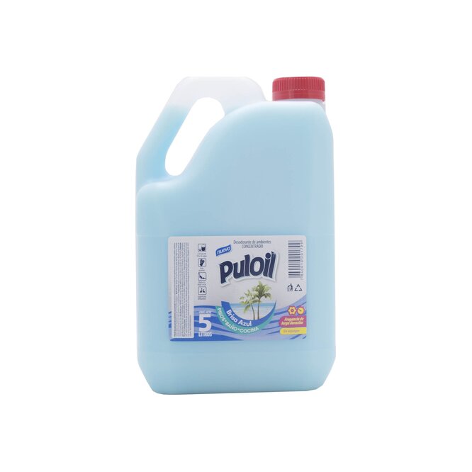 Desodorante de ambiente concentrado aroma brisa azul bidón Puloil 5 litros