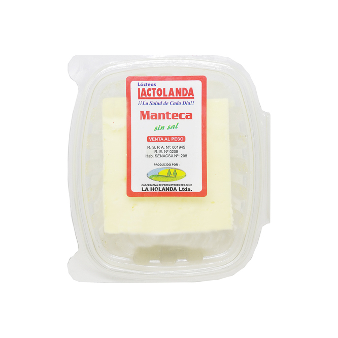 Manteca Sin Sal Lactolanda por kilo