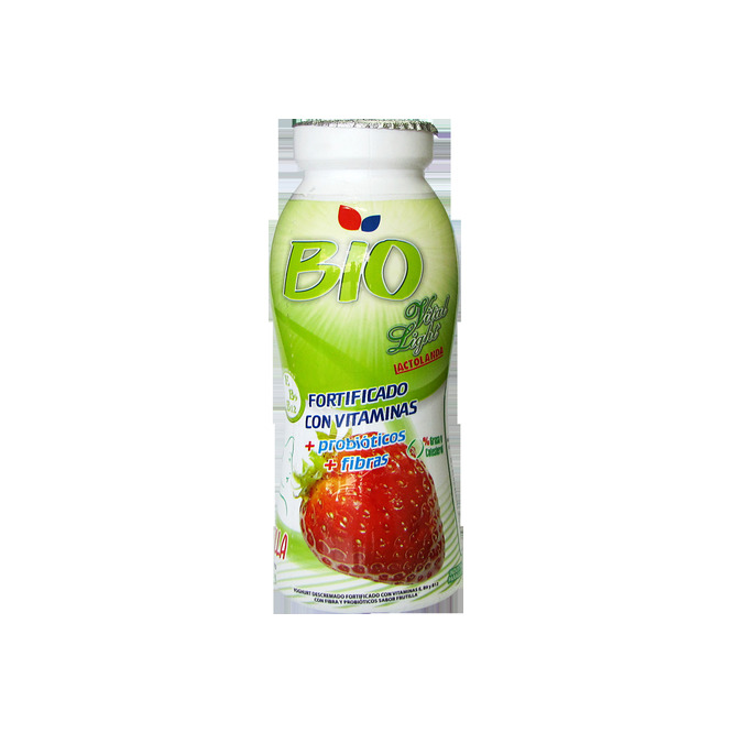 Yoghurt vital light frutilla bio Lactolanda 180 ml