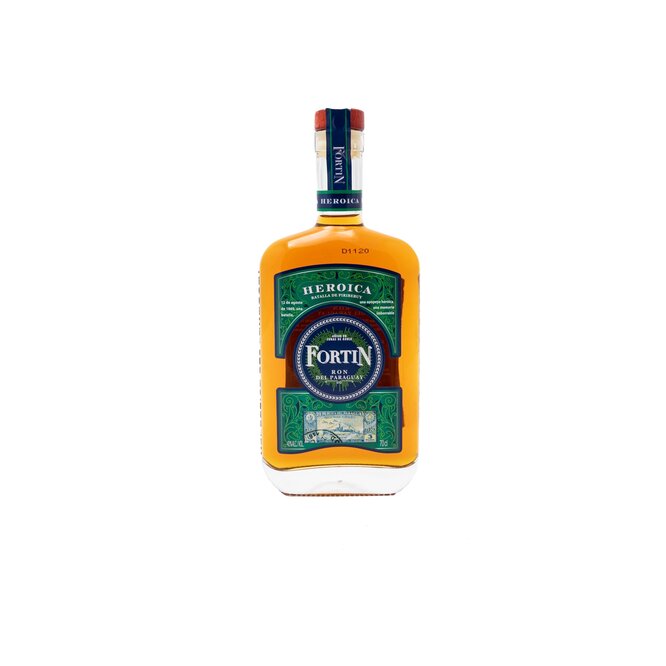 Ron añejado en cuba heroica de roble Fortín 700 ml