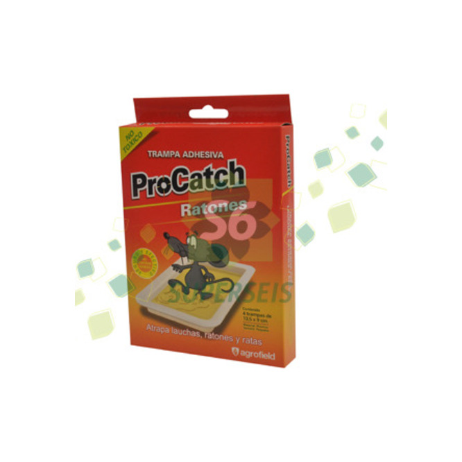 Trampa para lauchas 109 plast Procatch r 1 unidad