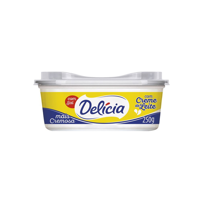 MARGARINA C/CREMA DE LECHE DELICIA 250GR
