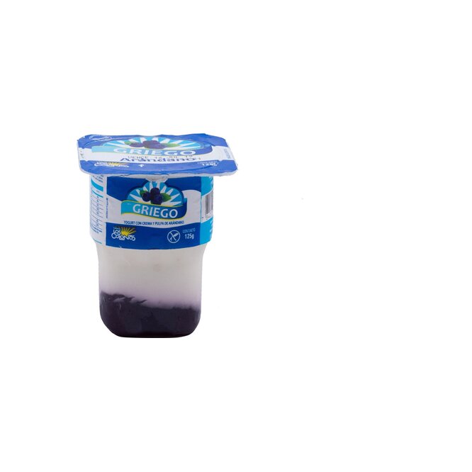 Yoghurt griego sabor arandano Los colonos 125 ml