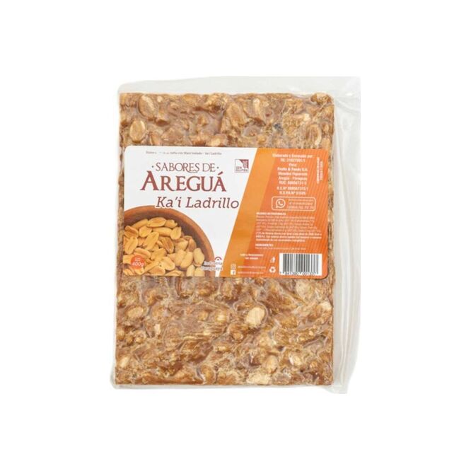 Dulce de maní Kai´i ladrillo Areguá 400 gramos