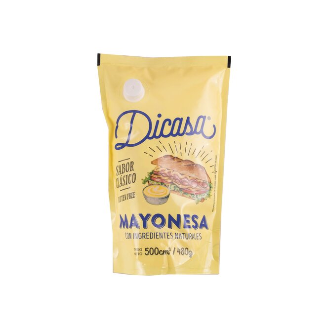 Mayonesa paquete Dicasa 480 gramos