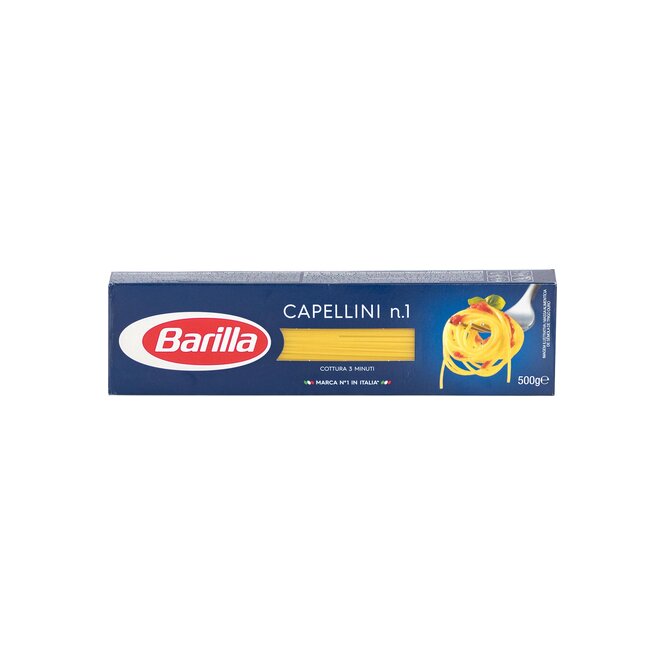 Fideo Capeli en caja Barilla 500 gramos