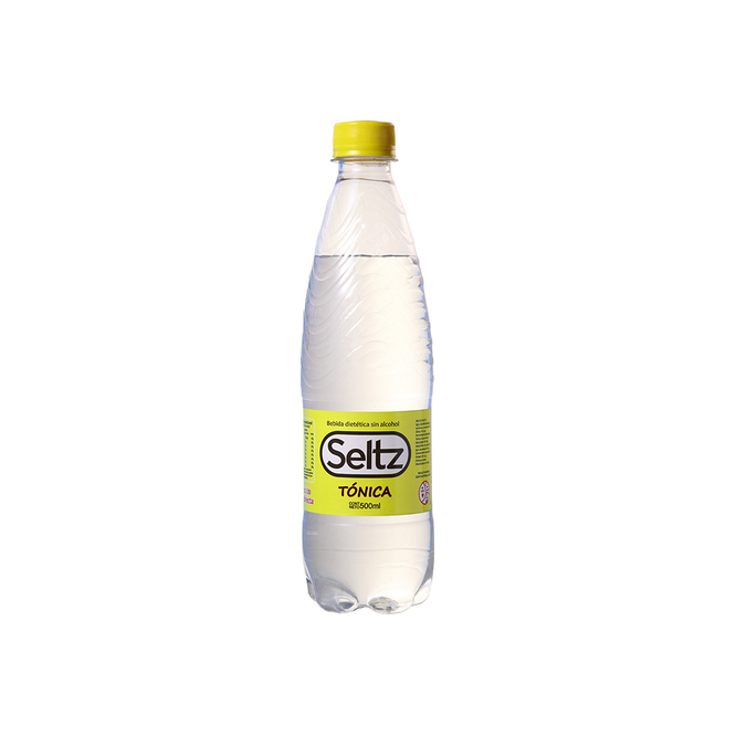 Agua tónica botella descartable Seltz 500 ml