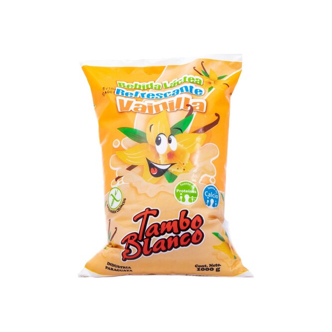 Bebida lactea sabor vainilla Tambo blanco 1 litro
