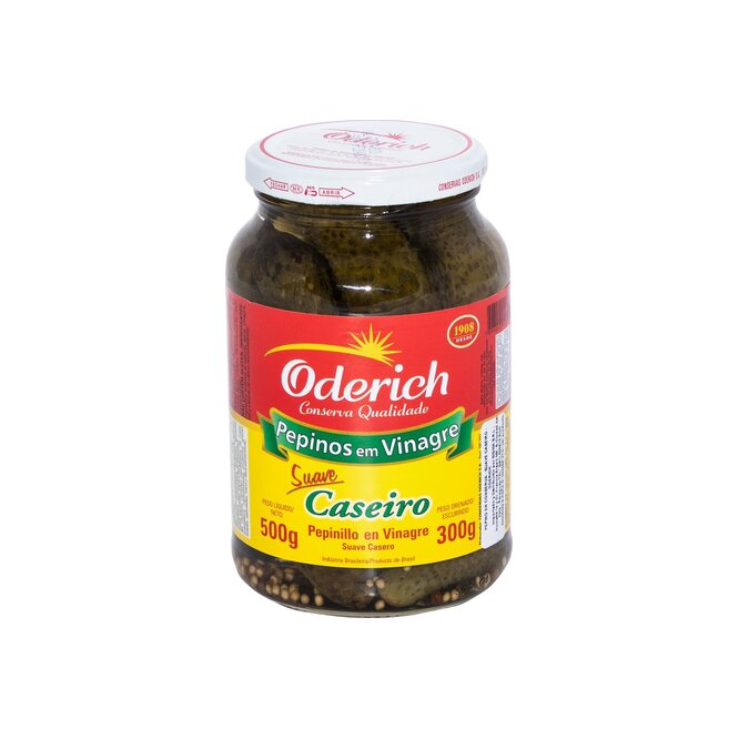 Pepinos caseros Oderich 300 gramos
