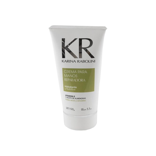 Crema para manos reparadora Karina Rabolini 150 ml