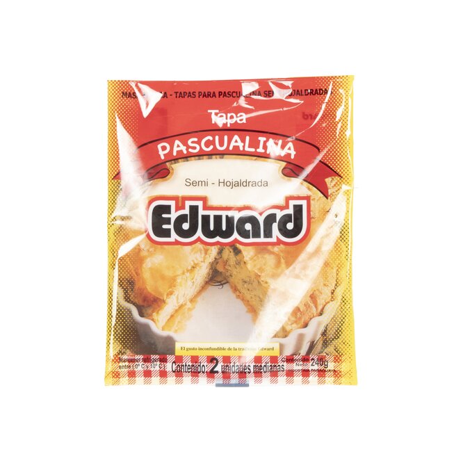 Tapa para pascualina Edward 240 gramos
