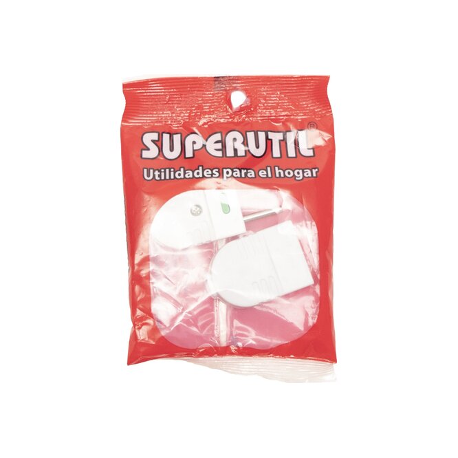 Ficha macho blíster Superútil 1 unidad