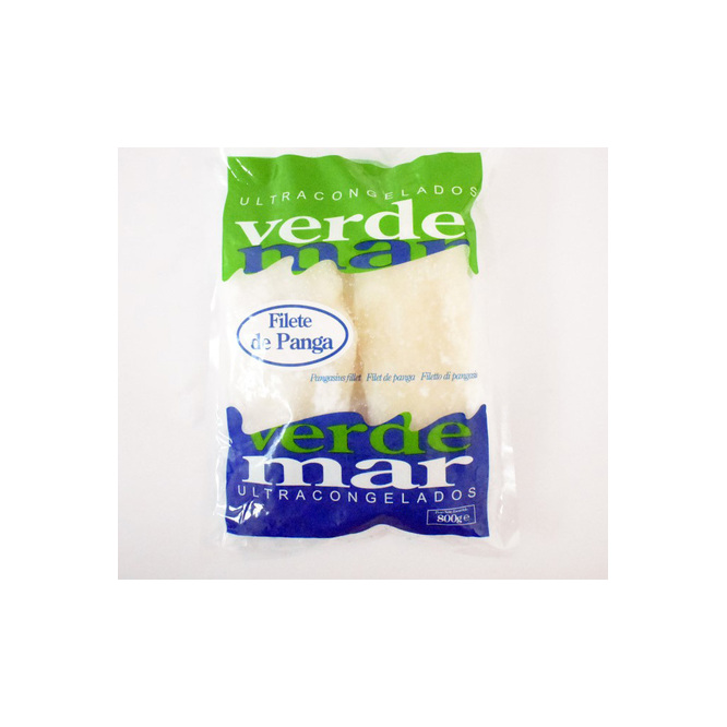 Filete de panga IQF 170220 bolsa Verde mar 1 kilo