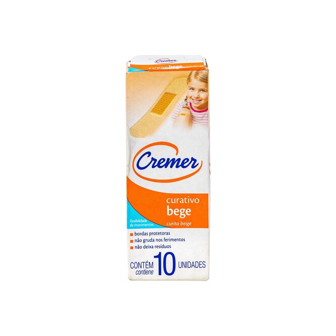 Curita Beige en caja Cremer 10 unidades