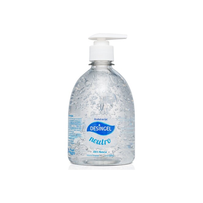 ALCOHOL EN GEL NEUTRO 500 ML DESINGEL