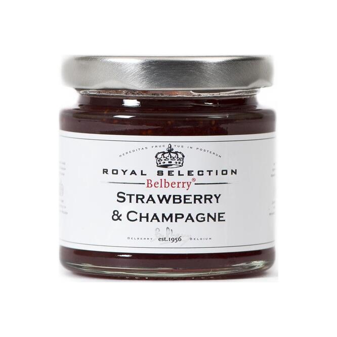 Mermelada frutilla y champagne Belberry 130 gramos