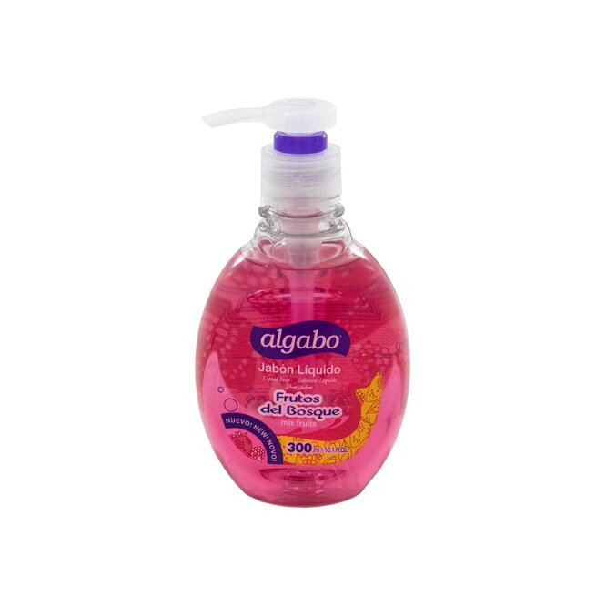 Jabón líquido frutos del bosque Algabo 300 ml