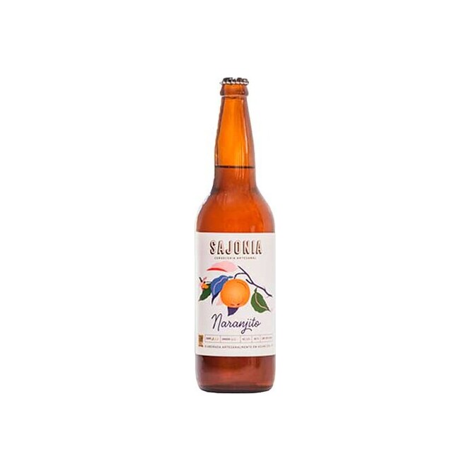Cerveza artesanal naranjito en botella Sajonia 640 ml