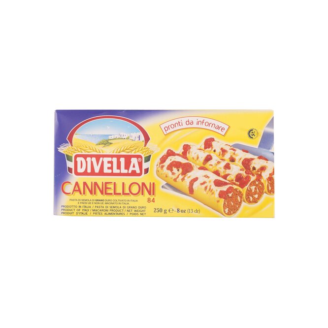 Canelones Divella 250 gramos