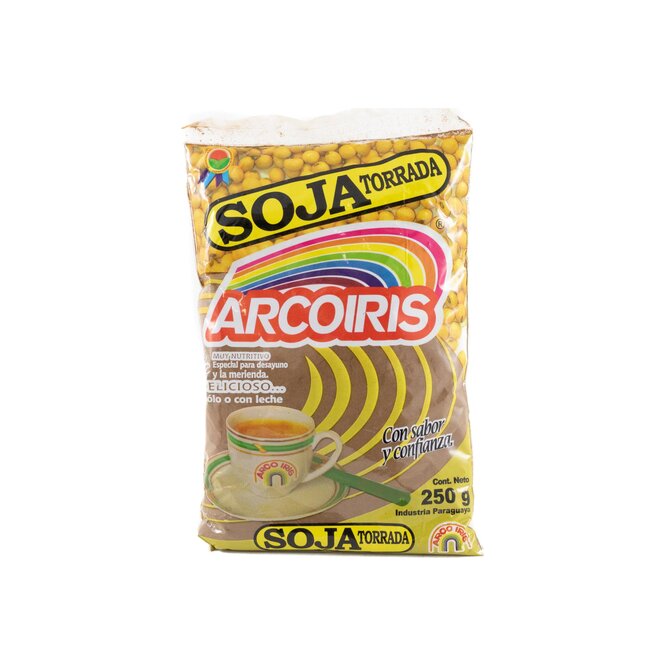 Soja torrada Arcoiris 250 gramos