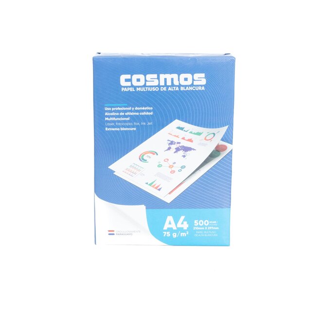 RESMA 500 HOJAS TAM A4 COSMOS BLIS