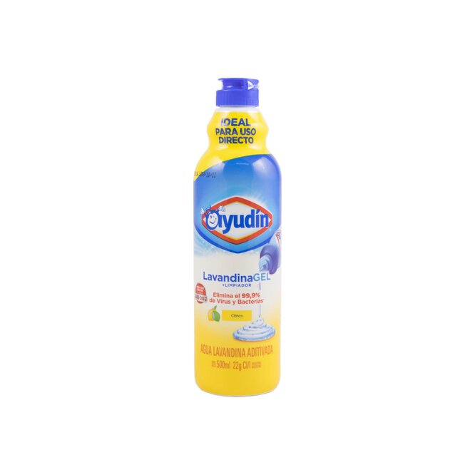 Lavandina en gel cítrica Ayudín 500 ml