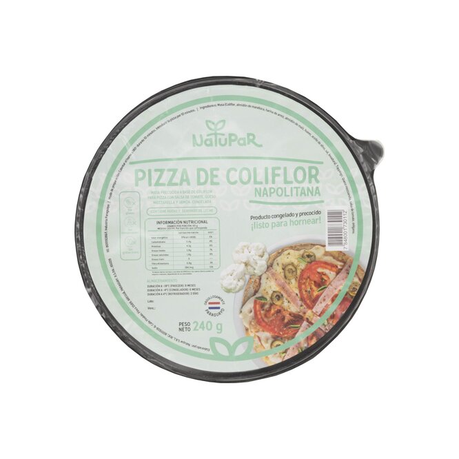 PIZZA D/COLIF NAPOLIT CONG NATUPAR 240GR