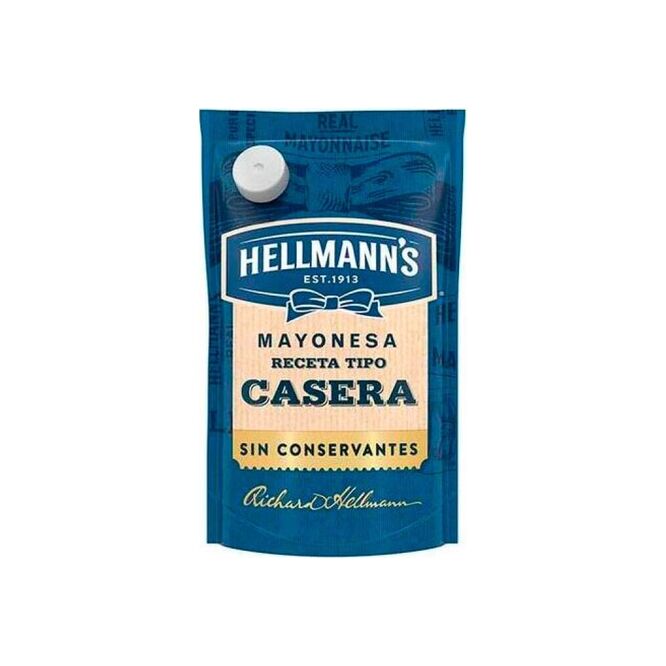 Mayonesa receta tipo casera Hellmann's 445 gramos