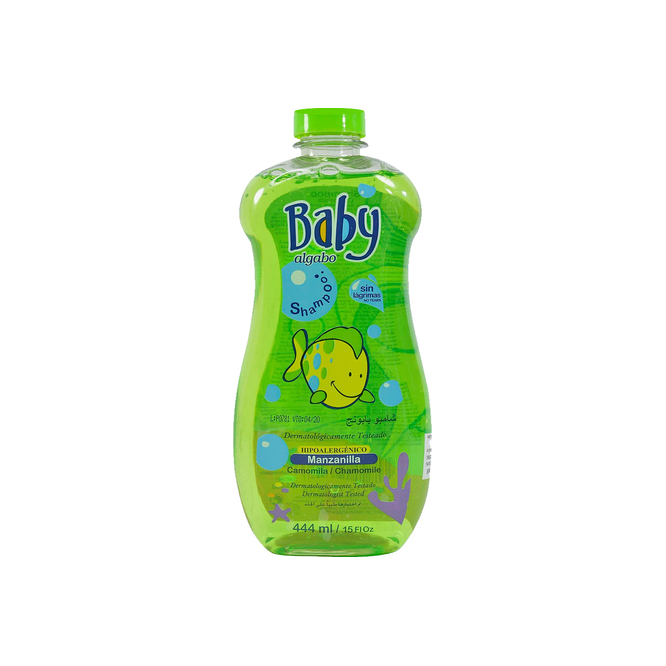 Shampoo baby manzanilla Algabo 440 ml