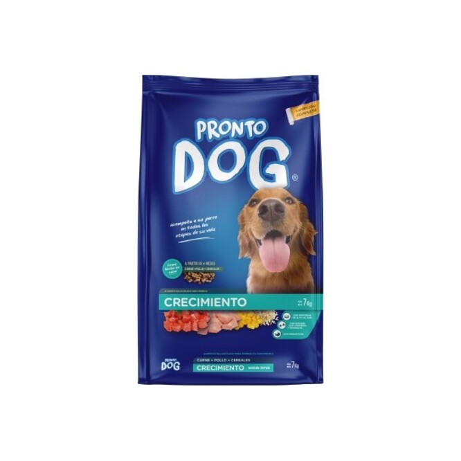 Alimento para perro crecimiento Pronto dog 7 kilos