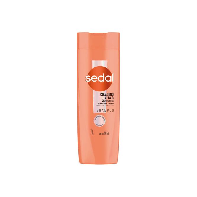 Shampoo colágeno y vitamina c Sedal 190 ml