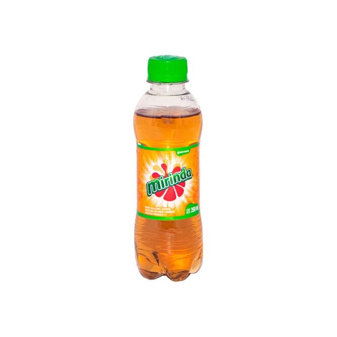 Gaseosa sabor guaraná lata Mirinda 250 ml