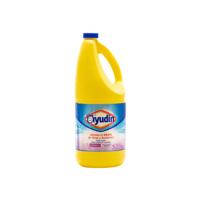 Lavandina con Aroma Lavanda en botella descartable Ayudin 2 litros