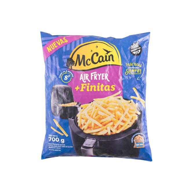 Papas prefritas para freidora de aire congeladas McCain 700 Gramos