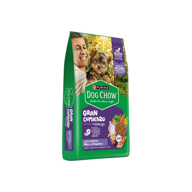 Alimento para perro pequeño carne pollo Dog Chow 3 kilos